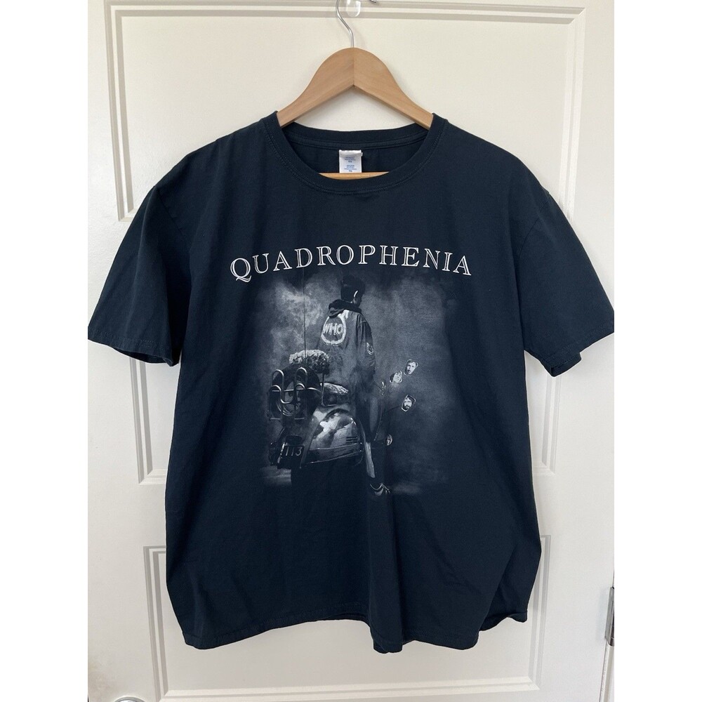 The Who Quadrophenia T Shirt XL Black 2012 2013 North American Concert Tour Back